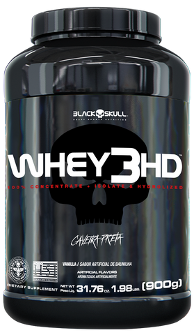 Whey 3hd Black Skull - 900g (WPC, WPI and WPH)