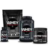 Whey Protein 2X Kit (Chocolate and Vanilla) + BCAA + Creatine