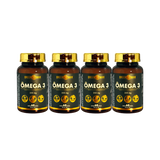Combo 4x Omega3 Vegano - EPA + DHA 100% Vegan - Green Man
