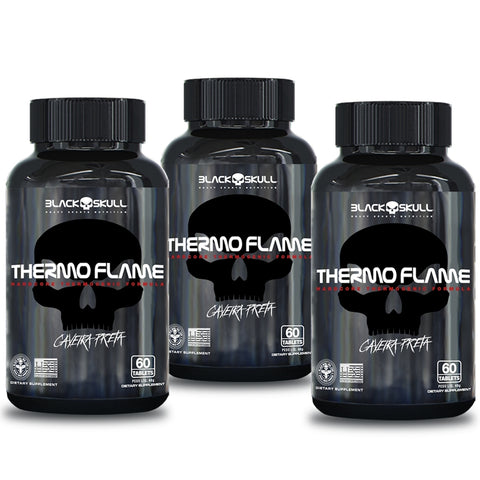 Thermogenic Thermo Flame 60 Caps - KIT C / 3 UNID