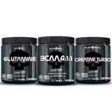 Combo BCAA + Glutamine + Creatine Black Skull