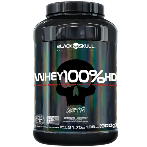 Whey 100% HD Black Skull - 900g (WPC, WPI and WPH)