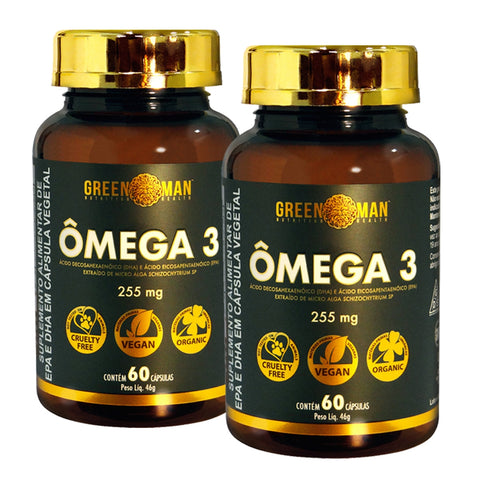 OMEGA 3  Vegan  Combo - W/ 2 Units - GREEN MAN