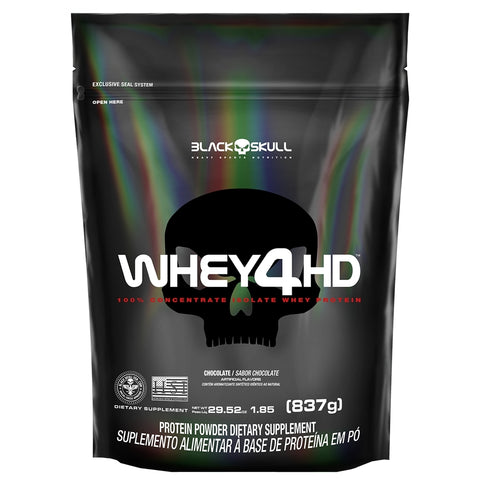 Whey 4HD Refil - 837g (whey protein isolated and concentrated)
