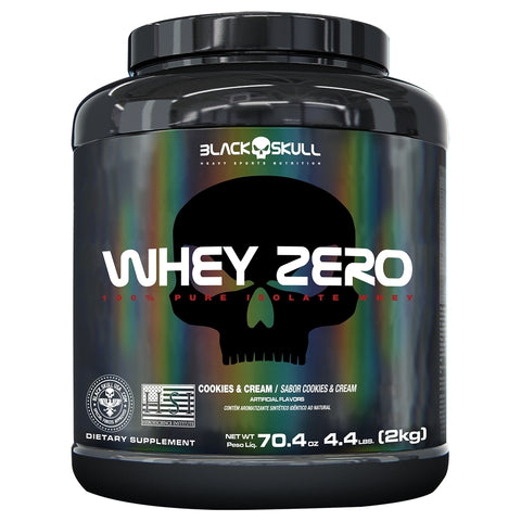 WHEY ZERO® BLACKSKULL™ - 2kg (whey protein isolated)